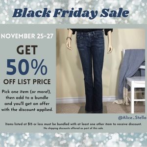 CITIZENS OF HUMANITY Chain Link #177 Ava Straight Leg Jeans